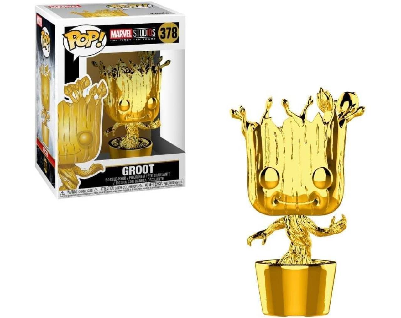 Groot (Chrome) - Marvel Comics Pop! Vinyl