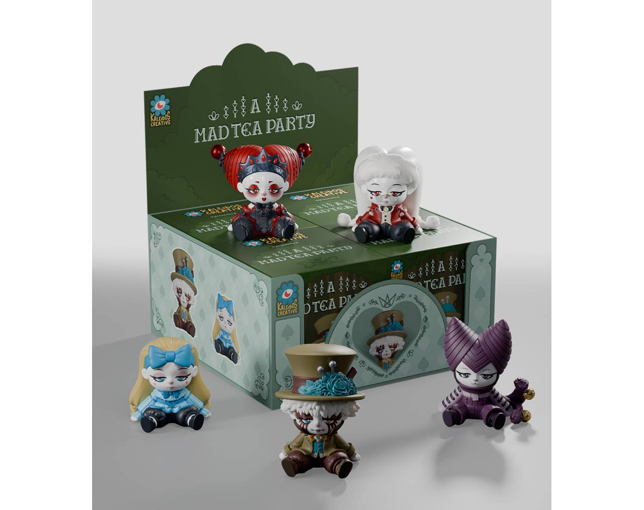 A Mad Tea Party (Caja sorpresa) - Alice in Wonderland Kaleidos Creative 