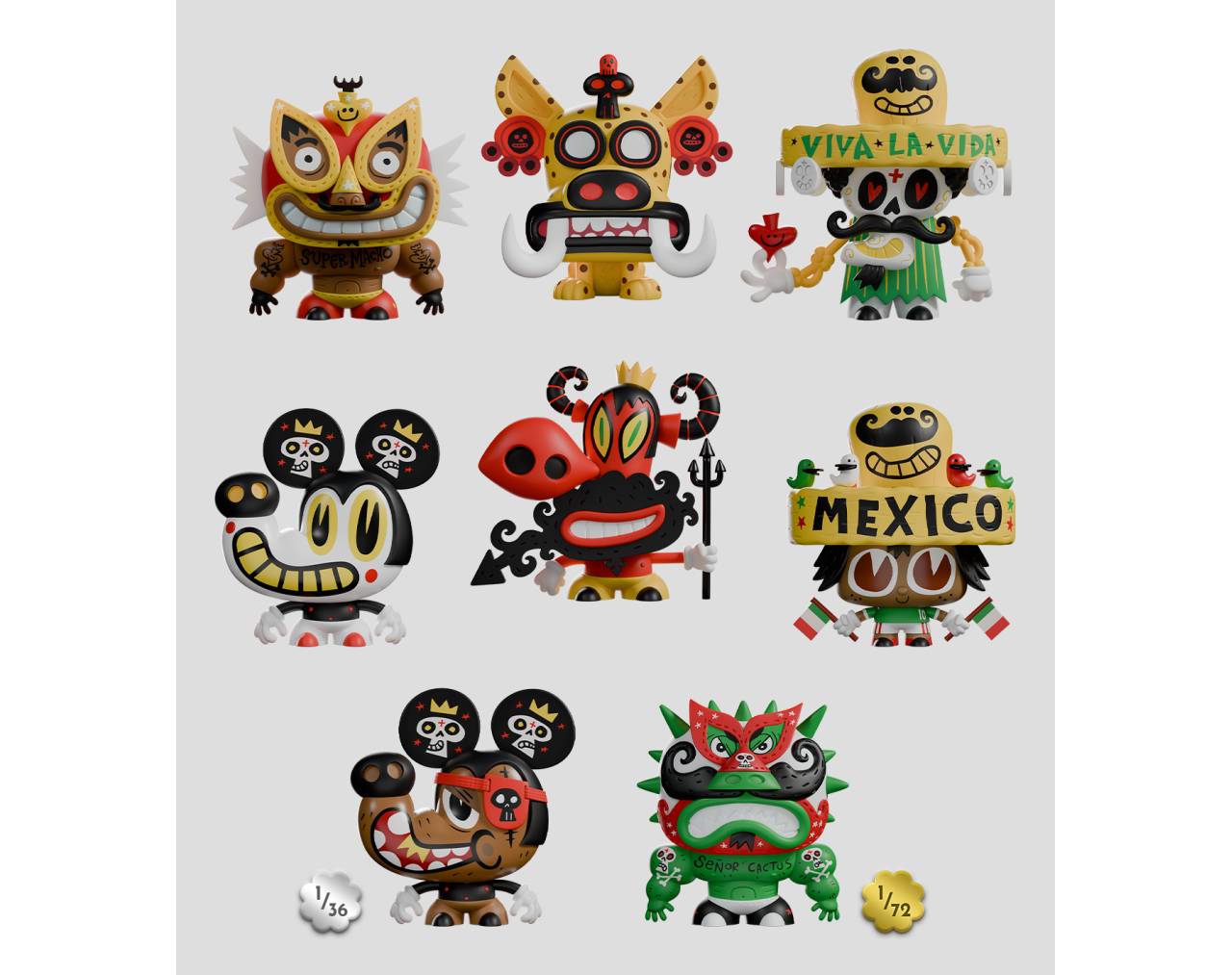 Super Machitos - Kaleidos Creative (Cajita sorpresa)