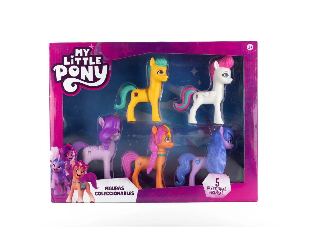 MY LITTLE PONY 5 DIVERTIDAS FIGURAS