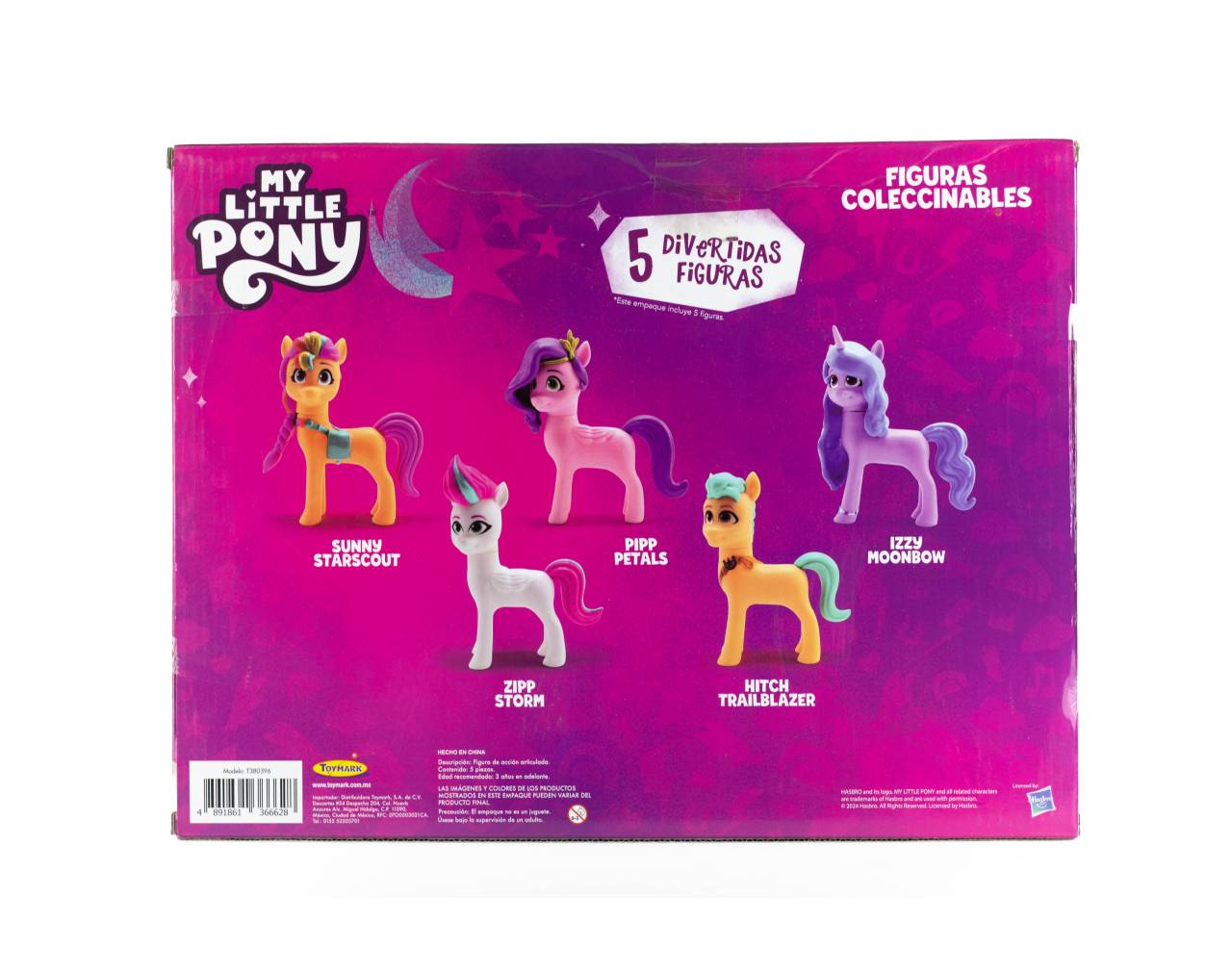 MY LITTLE PONY 5 DIVERTIDAS FIGURAS