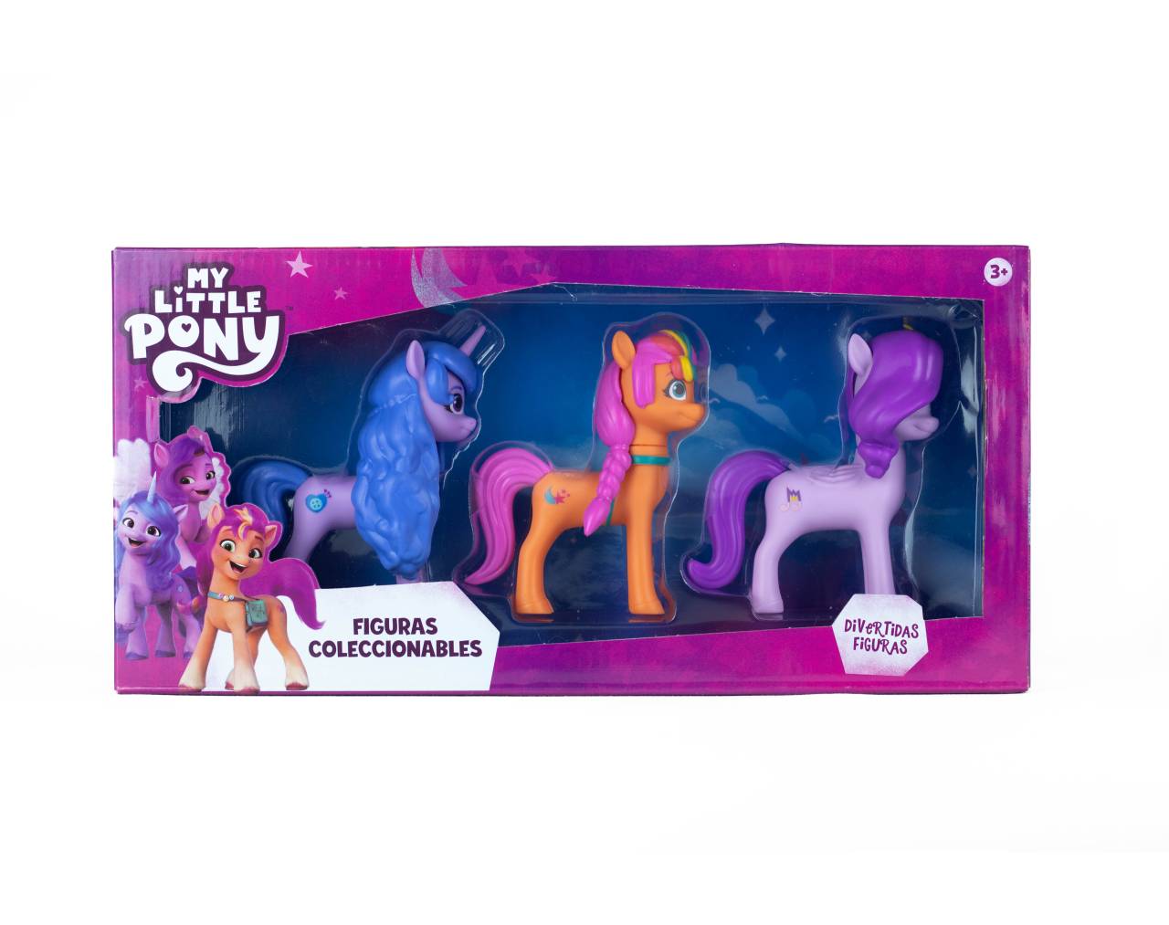 MY LITTLE PONY 3 DIVERTIDAS FIGURAS MODELO A