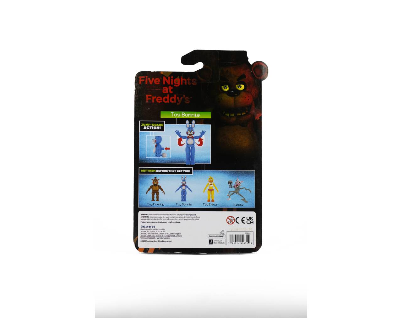 TOY BONNIE FIVE NIGHTS AT FREDDY'S JUMP-SCARE ACTION