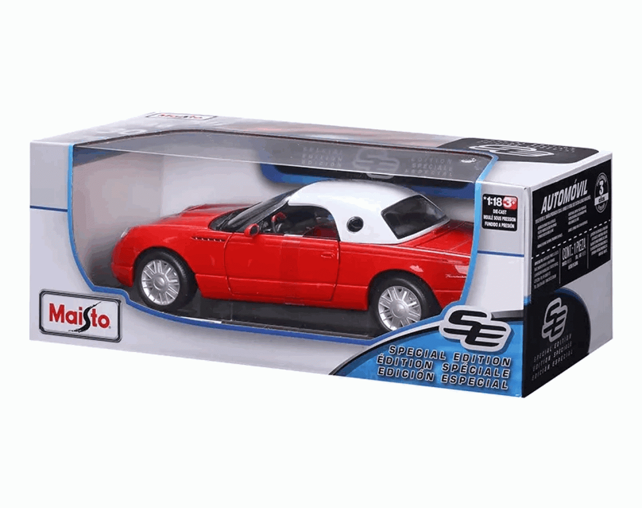  FORD THUNDERBIRD - MAISTO AUTOS DE COLECCIÓN ESC. 1:18