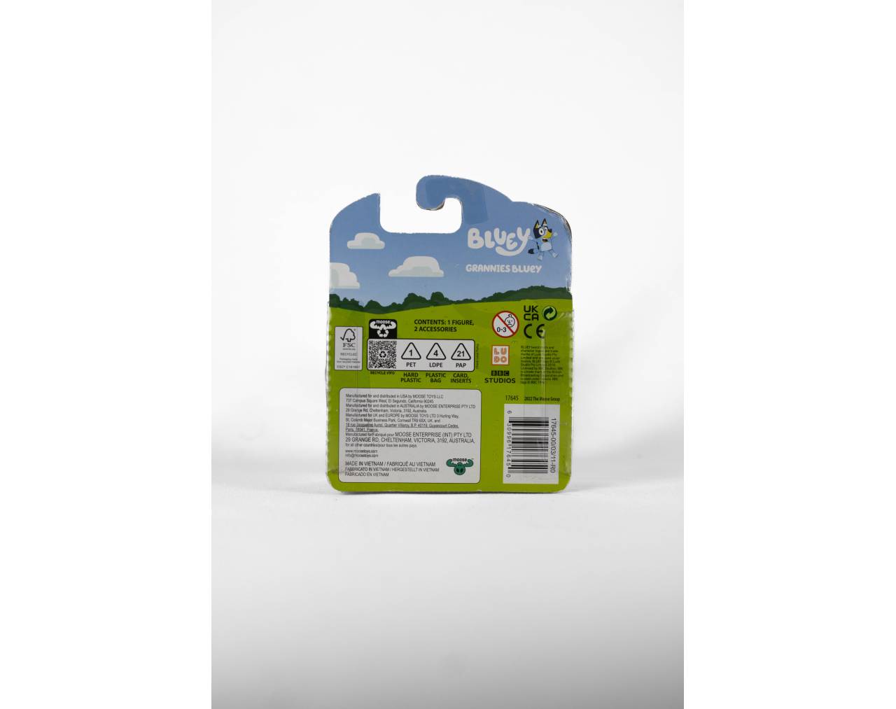 GRANNIES BLUEY - BLISTER BLUEY MOOSE