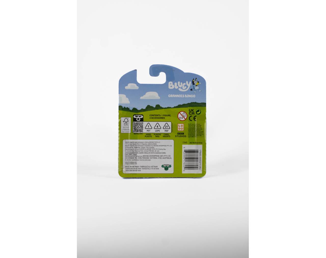 GRANNIES BINGO - BLISTER BLUEY MOOSE