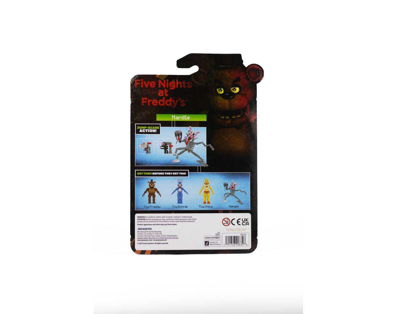 MANGLE FIVE NIGHTS AT FREDDY'S JUMP-SCARE ACTION