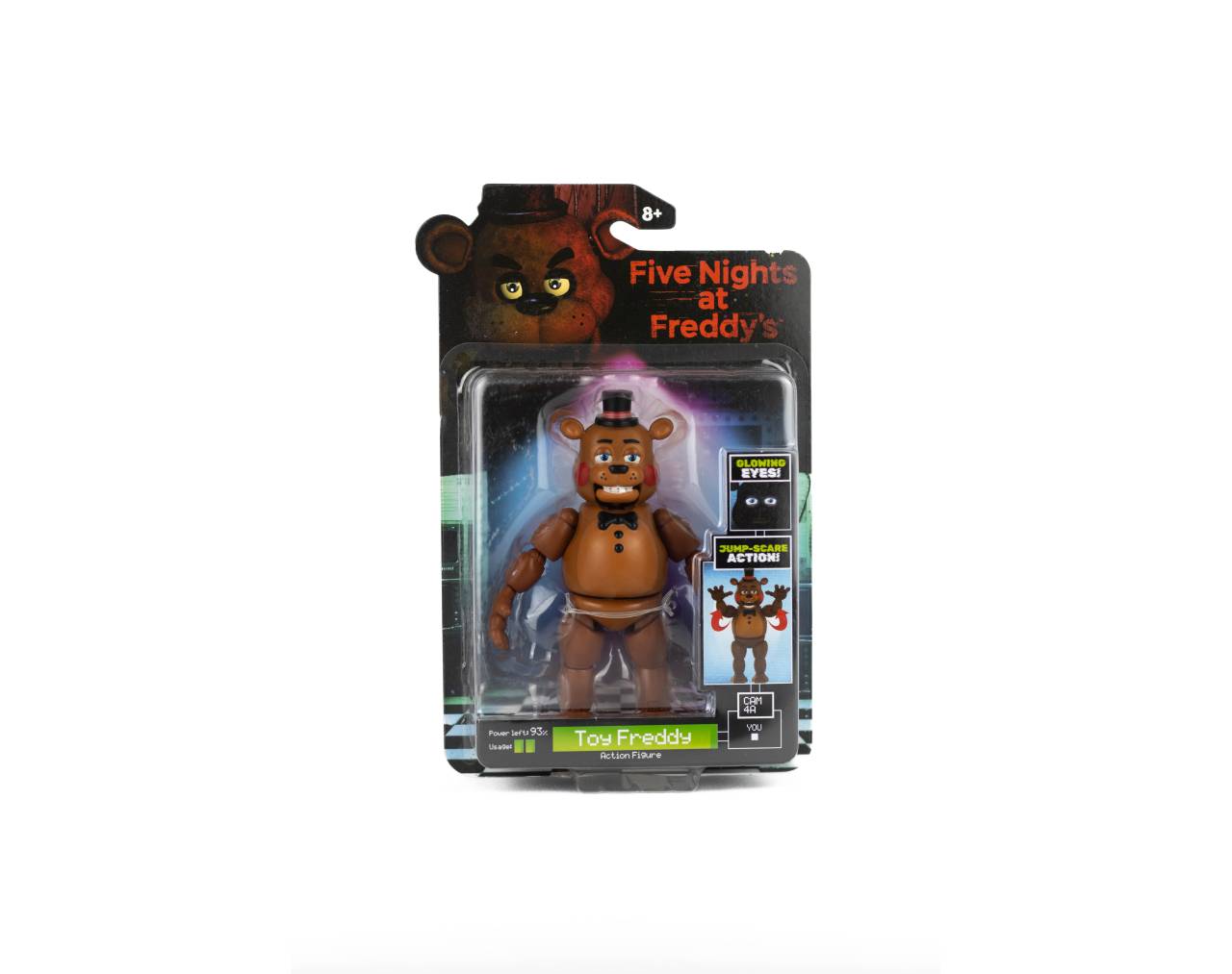 TOY FREDDY FIVE NIGHTS AT FREDDY'S JUMP-SCARE ACTION