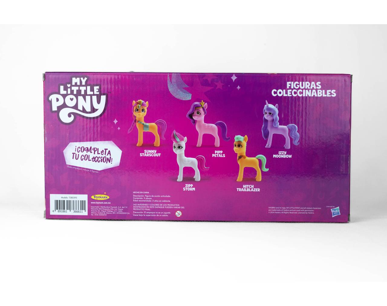 MY LITTLE PONY 3 DIVERTIDAS FIGURAS MODELO B