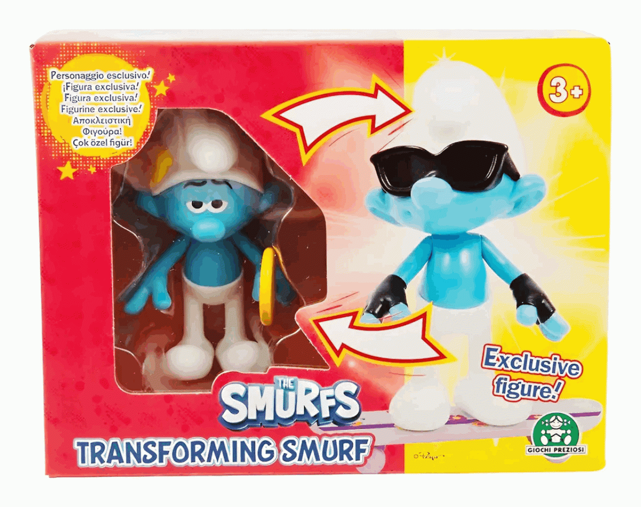 Pitufo Vanidoso Transformable the Smurfs  - Set de juego
