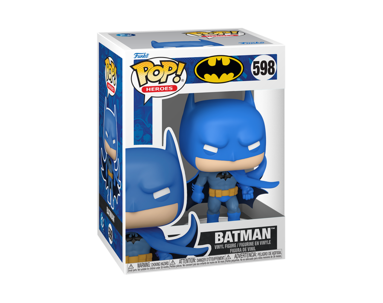 Funko Pop! Heroes - Batman - Traje Azul y Gris - DC 