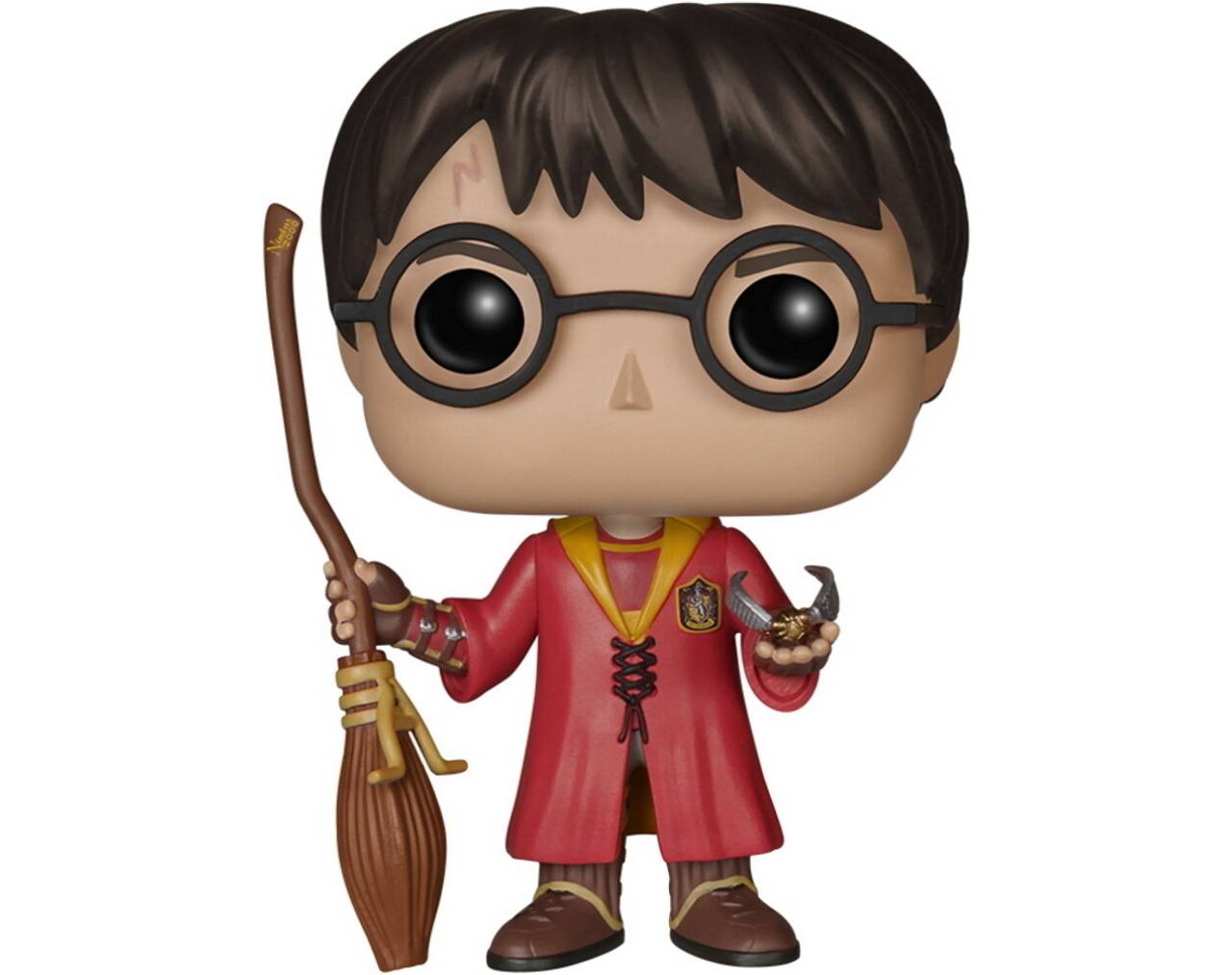 Funko Pop! Harry Potter (Quidditch) - Con Snitch dorada y Escoba