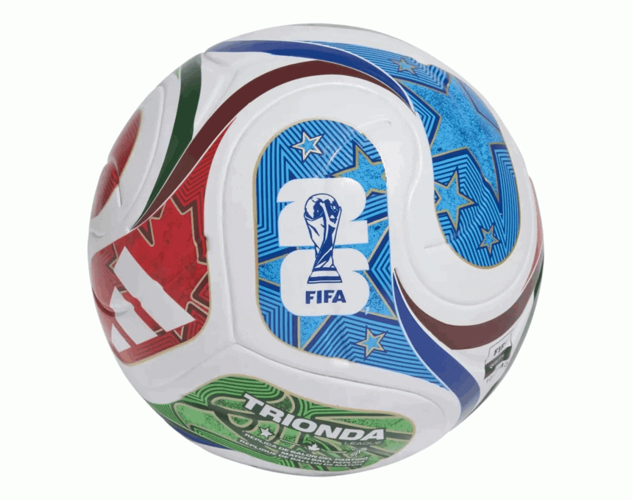 Balón Fifa Worl Cup World Cup Trionda 26 League para Fútbol Talla 5