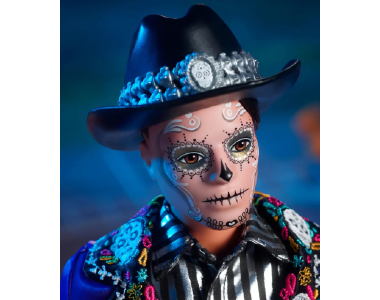 Barbie Signature Ken de colección Día de Muertos 2023 (modelo HJX15) creado por Mattel