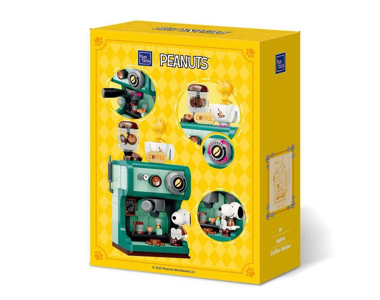 Pantasy x Peanuts Coffee Maker, modelo 86914