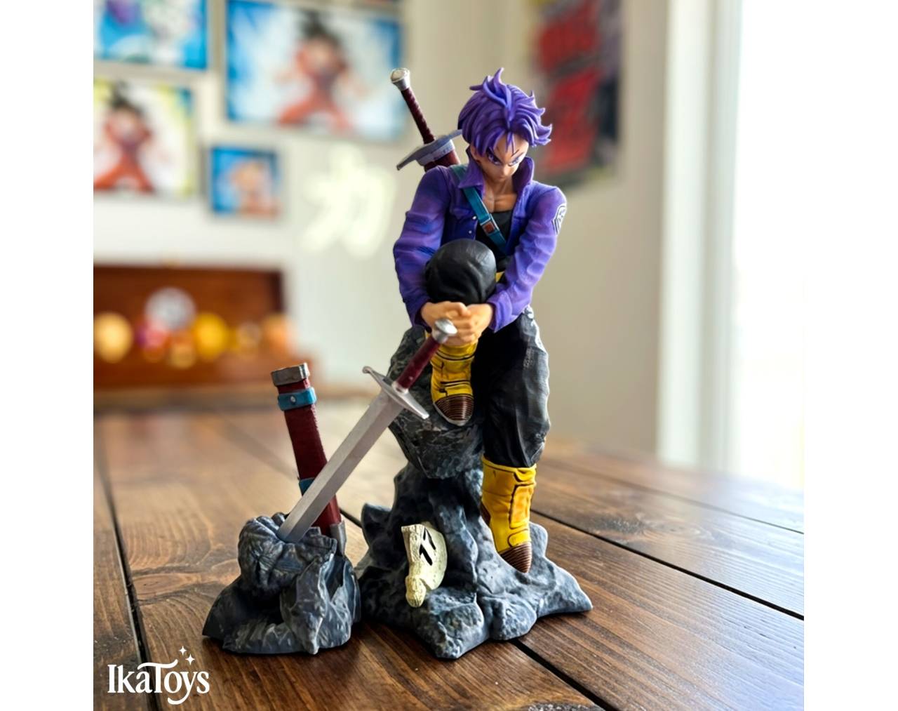 Figura Trunks Del Futuro 28cm Dragon Ball Z Anime Torankusu.