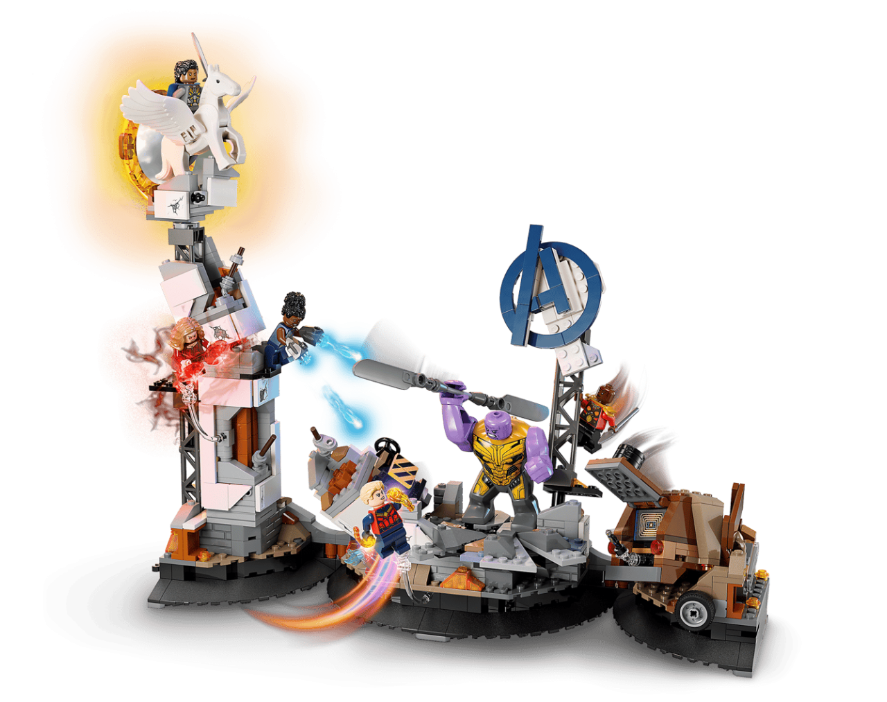 Batalla Final de Endgame Marvel #76266