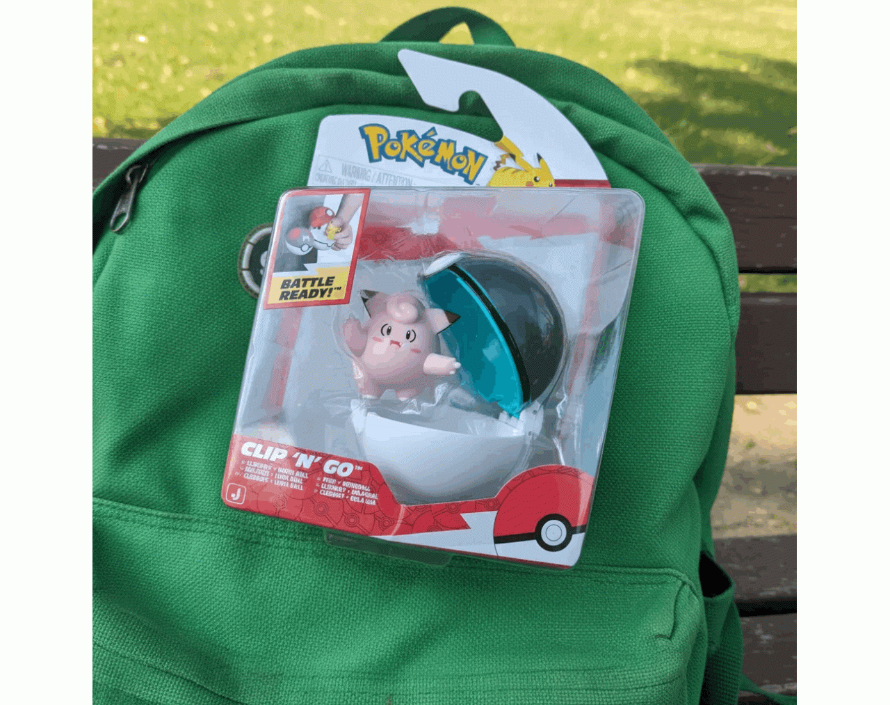 Pokémon Clip 'N' Go: Clefairy & Poké Ball - Jazwares