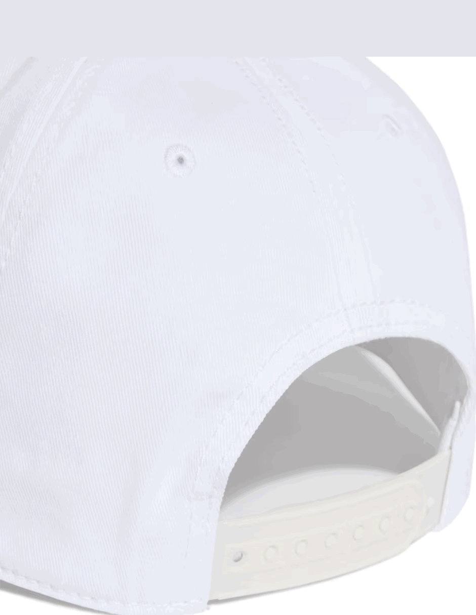Gorra semicurva snapback para Fútbol Fifa World Cup Selección Nacional de México unisex Blanca 