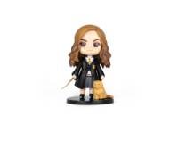 SET DE 6 FIGURAS DE HARRY POTTER: Harry, Hermione, Ron, volando con sus escobas