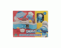 Pitufos Playset Chef Smurf´s Kitchen