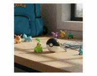Figura Jazwares- Clip N Go Chikorita Pokémon Ultra Ball