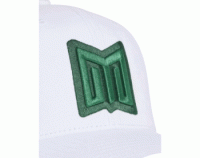 Gorra semicurva snapback para Fútbol Fifa World Cup Selección Nacional de México unisex Blanca 