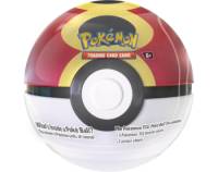 Pokemon TCG Juego de Cartas Bola Poke Ball Tin, Contiene 3 Paquetes de Refuerzo Más 2 Hojas de Calcomanías