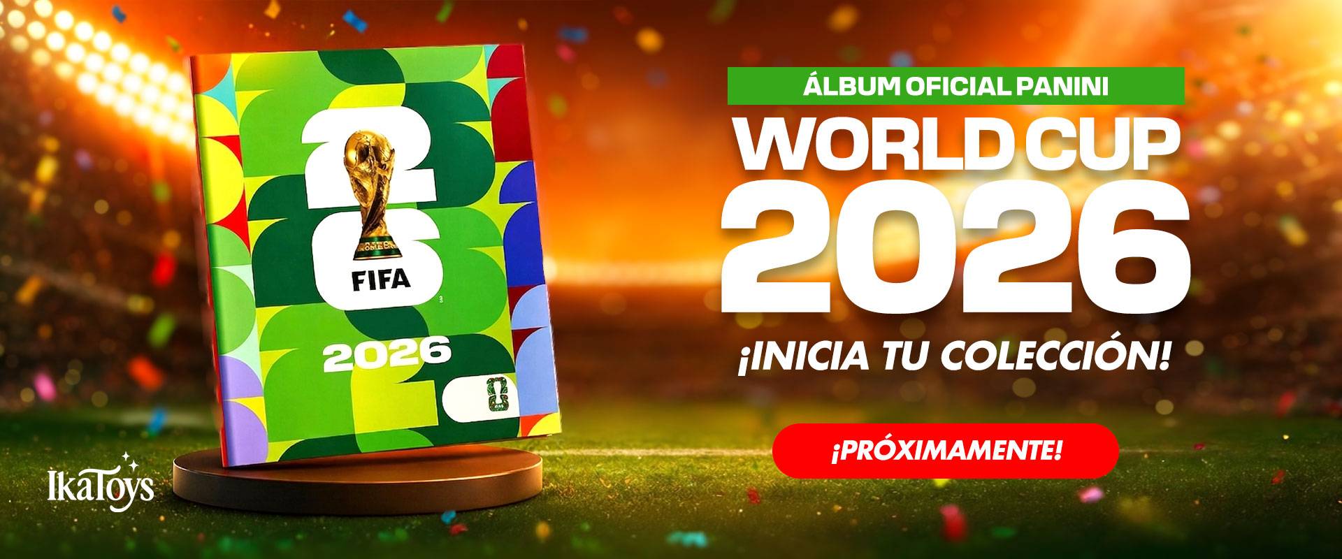 Álbum PANINI del Mundial FIFA 2026 ya disponible